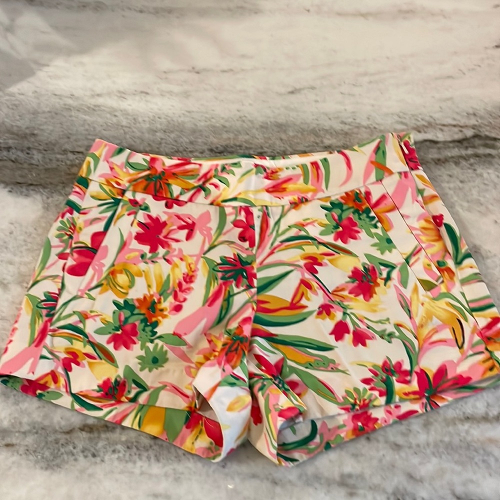 Floral J Crew Shorts